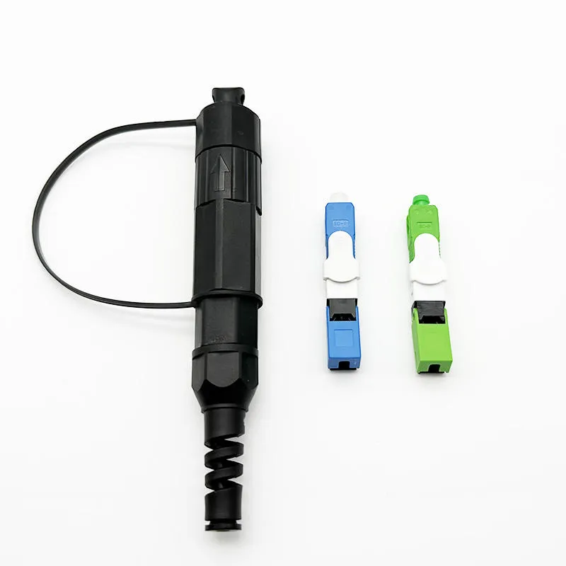 Conector rápido à prova d'água Sc/APC Conector rápido de fibra óptica