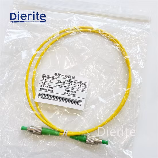 Cabo de remendo duplex multimodo 50/125 de Om3 LC da fibra ótica da ligação em ponte ao conector do LC