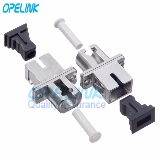 Sc, LC, FC Adaptador de Fibra Óptica Duplex, Simplex, Quádruplo, Sm/mm