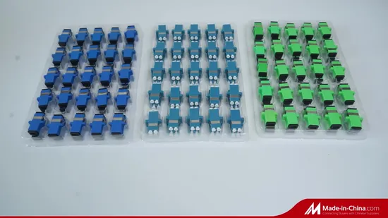 Conector de fibra óptica multimodo monomodo duplex China FTTH Sc APC/Upc