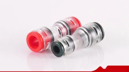 Conector reto plástico do bloco de gás do microduct da fibra ótica 5mm a de 20mm do canal